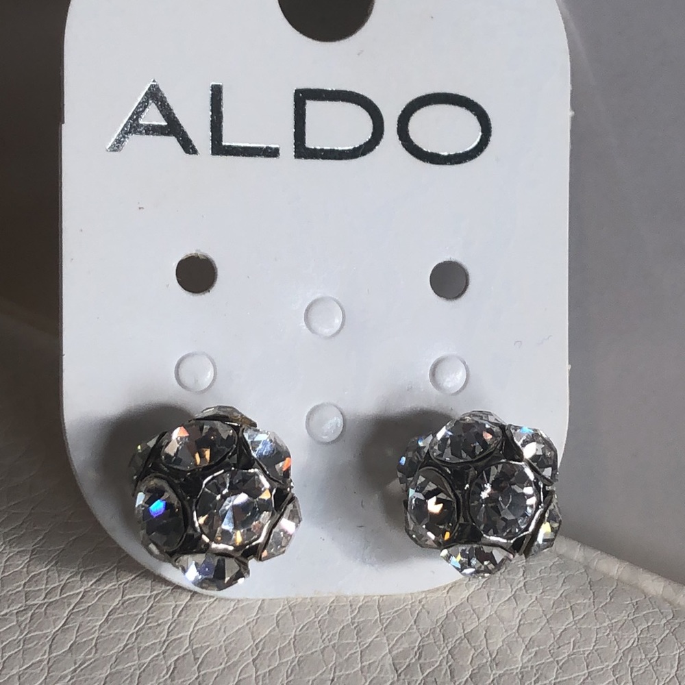 Aldo rhinestone earrings